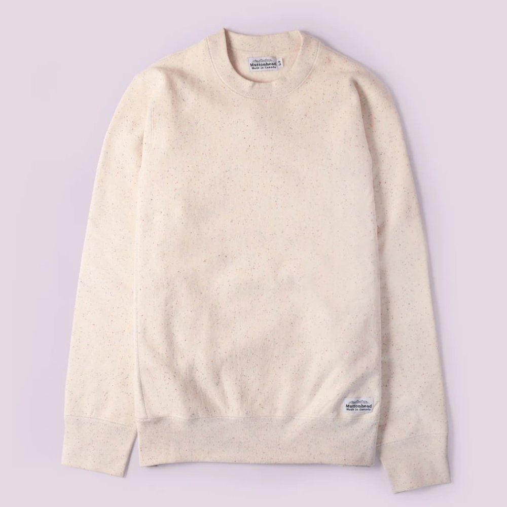 Muttonhead Cabin Crew Sweater - Rainbow Speckle